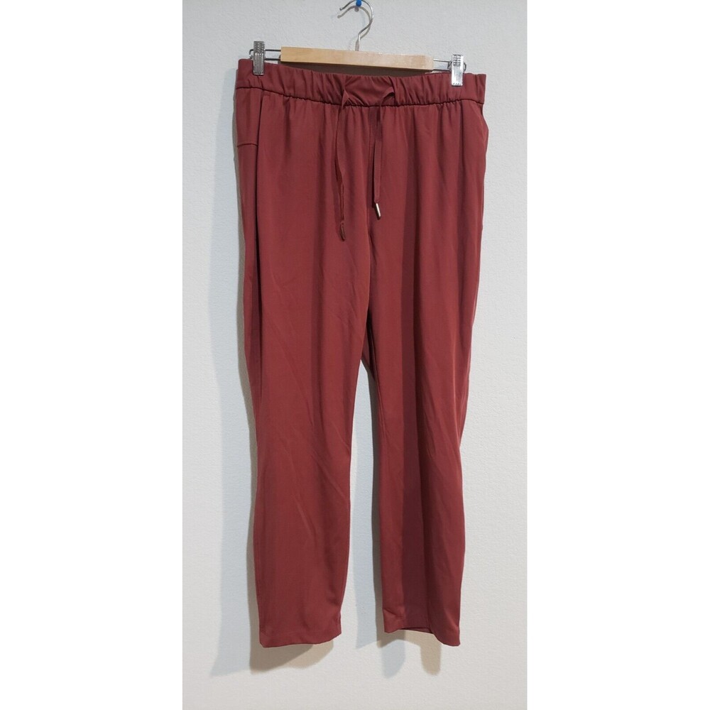 CRZ Yoga Womens Size XL (14) Maroon Active Comfort Pants In  EUC